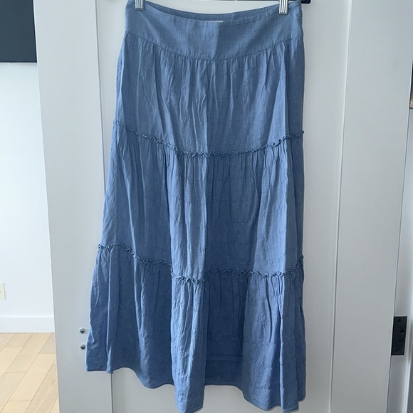 Intermix blue maxi skirt - Picture 3 of 5